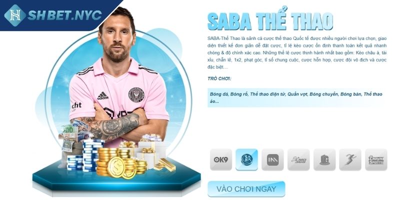 Thể Thao Saba SHBET Trải Nghiệm Cá Cược Trực Tuyến Đẳng Cấp 1 Thể thao Saba SHBET đẳng cấp hàng đầu